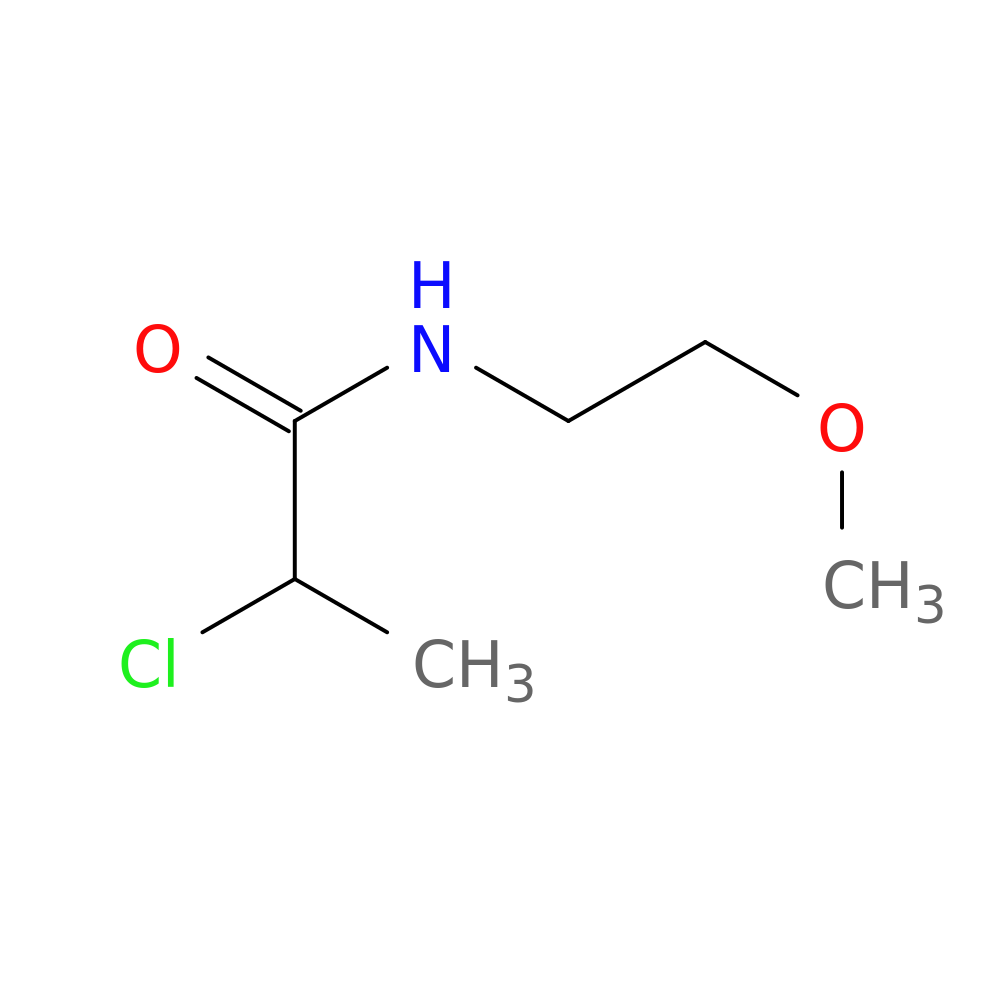 2-chloro-N-(2-methoxyethyl)propanamide