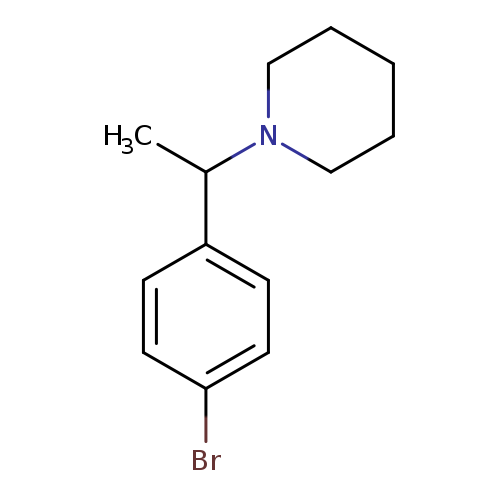 1-[1-(4-Bromophenyl)ethyl]piperidine