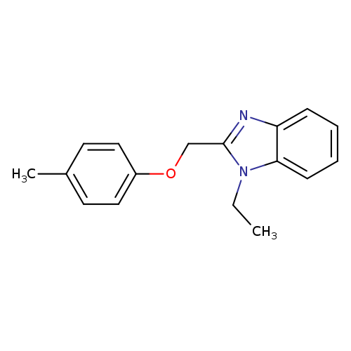 1-ethyl-2-(4-methylphenoxymethyl)-1H-1,3-benzodiazole