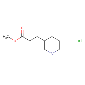 Methyl 3-(3-piperidinyl)propanoate hydrochloride