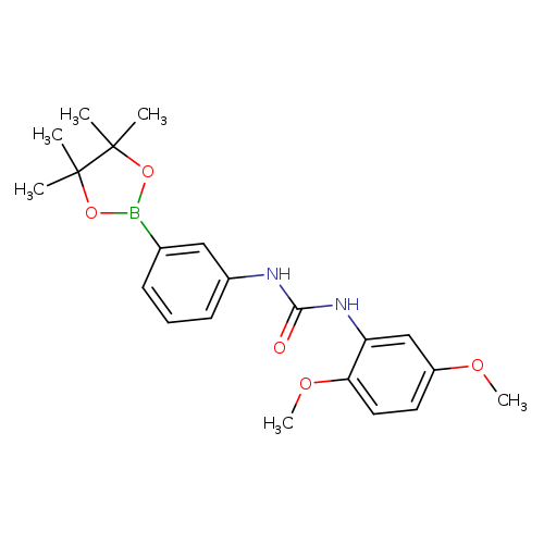 1-(2,5-Dimethoxyphenyl)-3-[3-(tetramethyl-1,3,2-dioxaborolan-2-yl)phenyl]urea