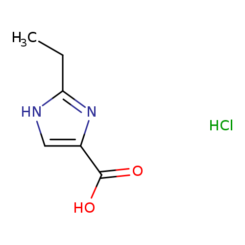 2-ethyl-1H-imidazole-4-carboxylic acid hydrochloride