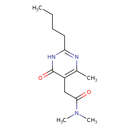 2-(2-butyl-4-hydroxy-6-MethylpyriMidin-5-yl)-N,N-diMethylacetaMide