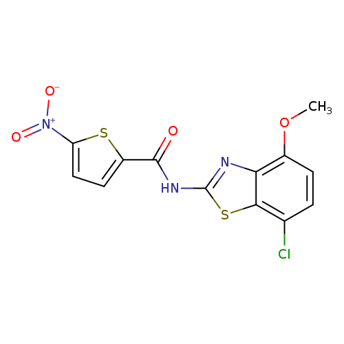N-(7-chloro-4-methoxy-1,3-benzothiazol-2-yl)-5-nitrothiophene-2-carboxamide