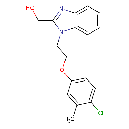 (1-(2-(4-chloro-3-methylphenoxy)ethyl)-1H-benzimidazol-2-yl)methanol