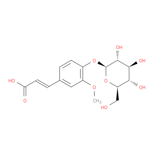 (E)-Ferulic acid 4-O-β-D-glucoside