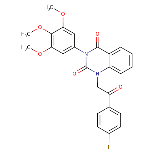 1-[2-(4-fluorophenyl)-2-oxoethyl]-3-(3,4,5-trimethoxyphenyl)-1,2,3,4-tetrahydroquinazoline-2,4-dione