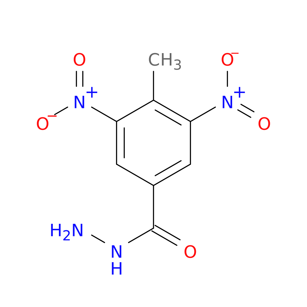 4-methyl-3,5-dinitrobenzohydrazide
