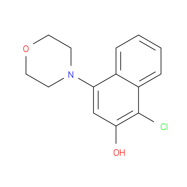 1-Chloro-4-morpholin-4-yl-2-naphthol