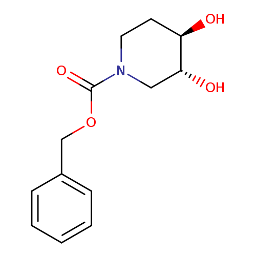 (3R,4R)-rel-Benzyl 3,4-dihydroxypiperidine-1-carboxylate