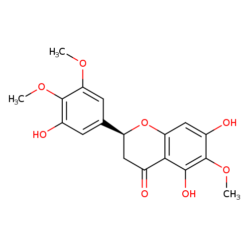 (2S)-2,3-Dihydro-5,7-dihydroxy-2-(3-hydroxy-4,5-dimethoxyphenyl)-6-methoxy-4H-1-benzopyran-4-one