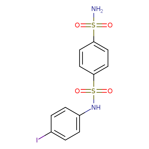 N1-(4-iodophenyl)benzene-1,4-disulfonamide