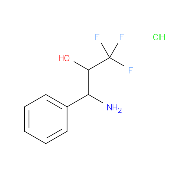 3-amino-1,1,1-trifluoro-3-phenylpropan-2-ol hydrochloride