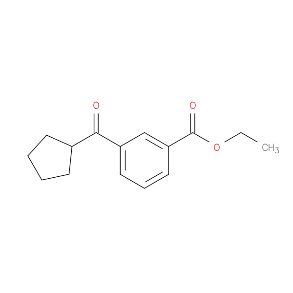 3-Carboethoxyphenyl cyclopentyl ketone