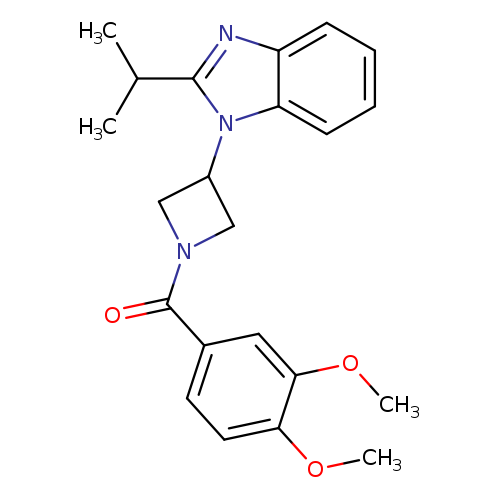 1-[1-(3,4-dimethoxybenzoyl)azetidin-3-yl]-2-(propan-2-yl)-1H-1,3-benzodiazole