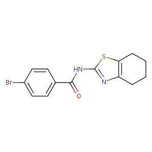 4-Bromo-N-(4,5,6,7-tetrahydrobenzo[d]thiazol-2-yl)benzamide