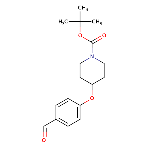 4-(4-Formyl-phenoxy)-piperidine-1-carboxylic acid tert-butyl ester