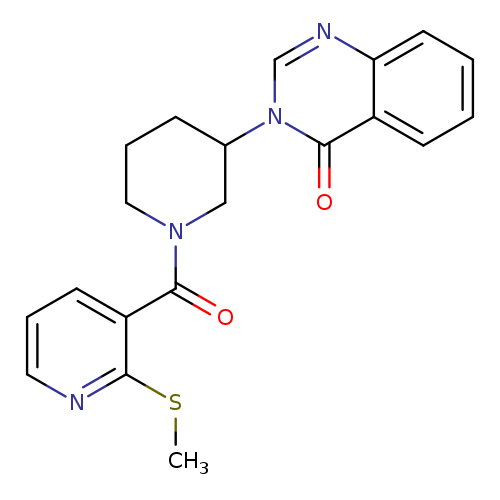 3-{1-[2-(methylsulfanyl)pyridine-3-carbonyl]piperidin-3-yl}-3,4-dihydroquinazolin-4-one