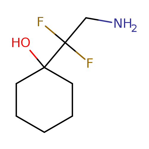 1-(2-amino-1,1-difluoroethyl)cyclohexan-1-ol