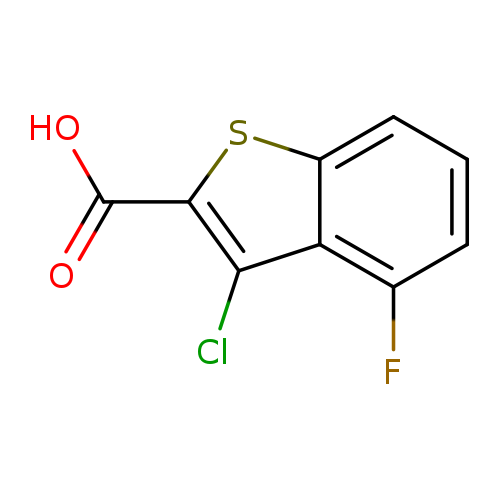 3-Chloro-4-fluoro-1-benzothiophene-2-carboxylic acid