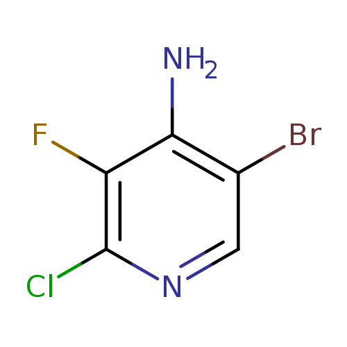 5-bromo-2-chloro-3-fluoropyridin-4-amine