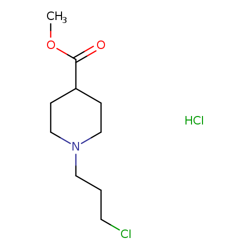 methyl 1-(3-chloropropyl)piperidine-4-carboxylate hydrochloride