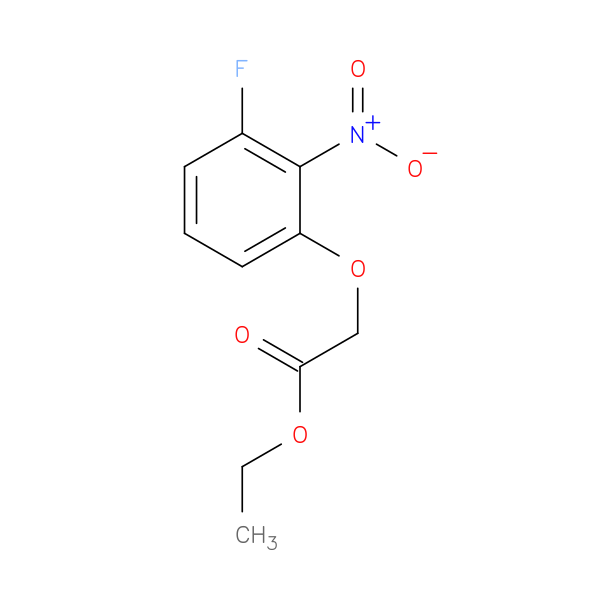 Ethyl 2-(3-fluoro-2-nitrophenoxy)acetate