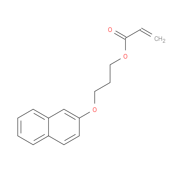 3-Naphthalen-2-yloxypropyl prop-2-enoate
