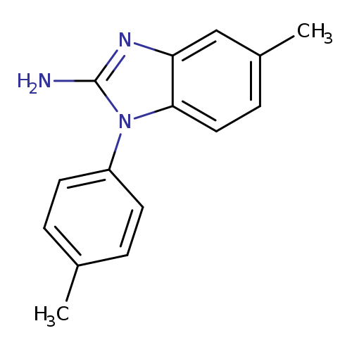 5-methyl-1-(4-methylphenyl)-1H-1,3-benzodiazol-2-amine