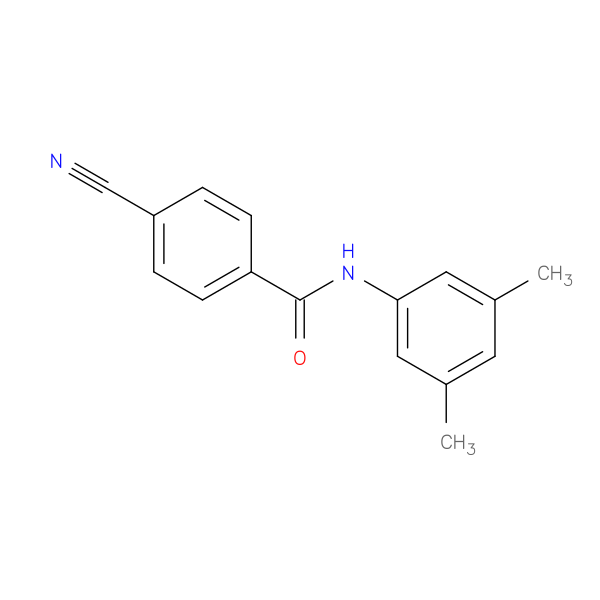 Benzamide, 4-cyano-N-(3,5-dimethylphenyl)- (9CI)