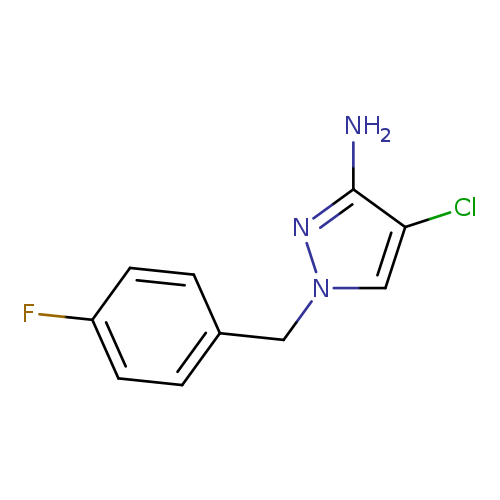 4-Chloro-1-(4-fluorobenzyl)-1H-pyrazol-3-amine