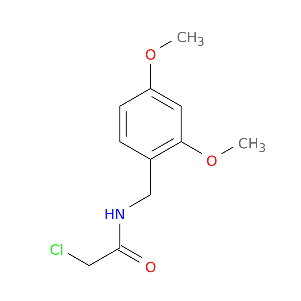 2-Chloro-N-(2,4-dimethoxybenzyl)acetamide