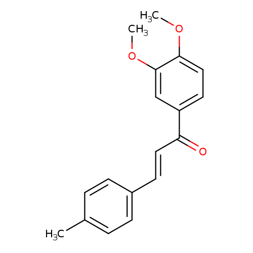 (E)-1-(3,4-Dimethoxyphenyl)-3-(p-tolyl)prop-2-en-1-one