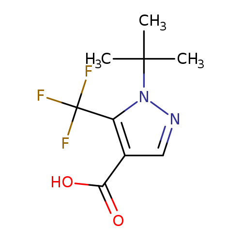 1-(tert-Butyl)-5-(trifluoromethyl)-1h-pyrazole-4-carboxylic acid
