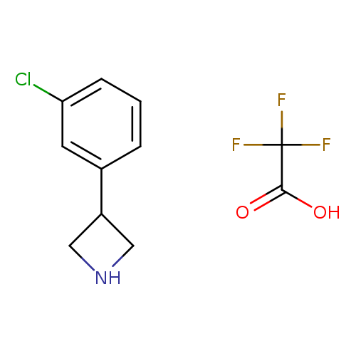 3-(3-chlorophenyl)azetidine, trifluoroacetic acid