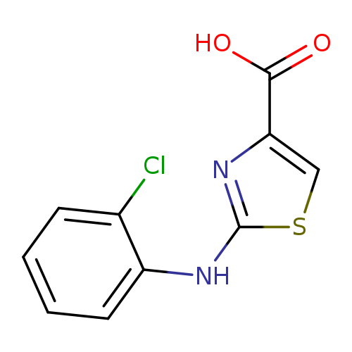 2-((2-Chlorophenyl)amino)thiazole-4-carboxylic acid