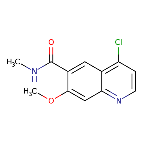 4-Chloro-7-methoxy-N-methyl-6-quinolinecarboxamide