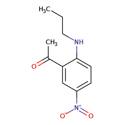 1-[5-Nitro-2-(propylamino)phenyl]ethanone