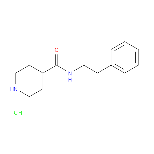 N-(2-Phenylethyl)-4-piperidinecarboxamide hydrochloride