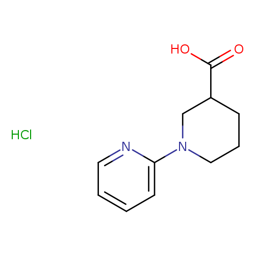 1-pyridin-2-ylpiperidine-3-carboxylic acid hydrochloride