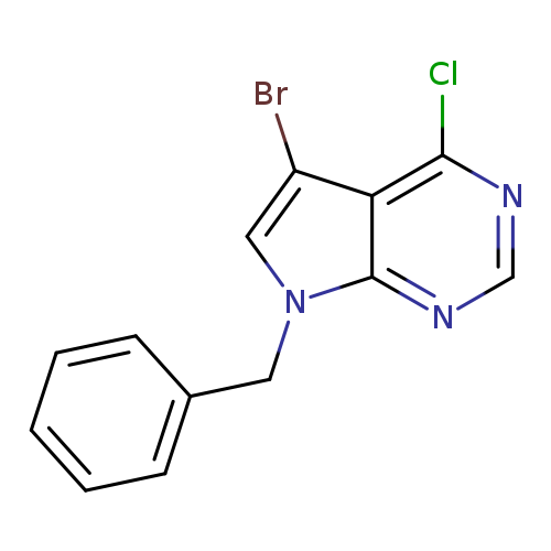 7-Benzyl-5-bromo-4-chloro-7H-pyrrolo[2,3-d]pyrimidine