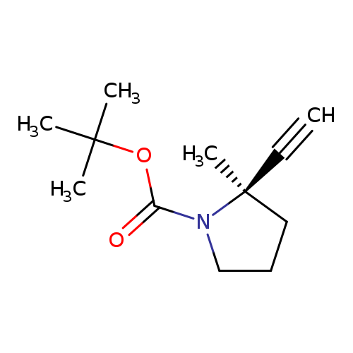 tert-butyl (2R)-2-ethynyl-2-methylpyrrolidine-1-carboxylate