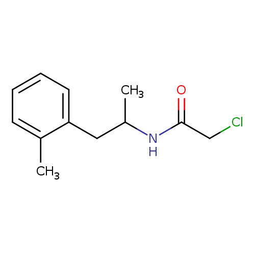 2-chloro-N-[1-(2-methylphenyl)propan-2-yl]acetamide