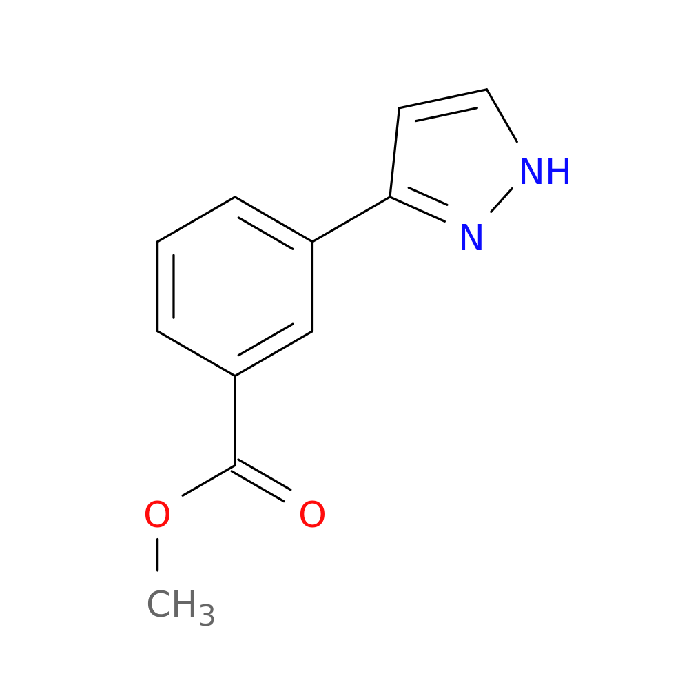 Methyl 3-(1H-pyrazol-3-yl)benzoate