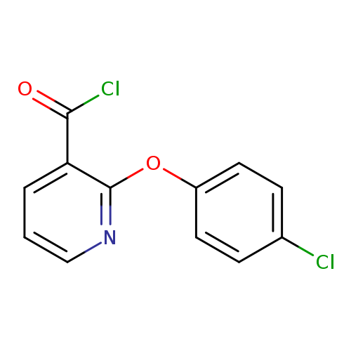2-(4-Chlorophenoxy)pyridine-3-carbonyl chloride