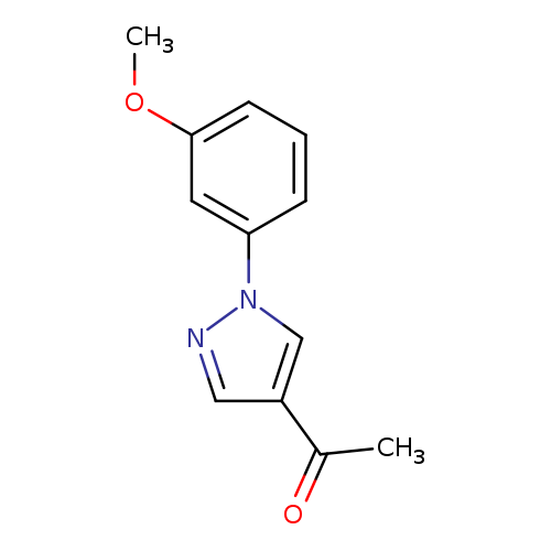 1-[1-(3-Methoxyphenyl)-1h-pyrazol-4-yl]ethanone