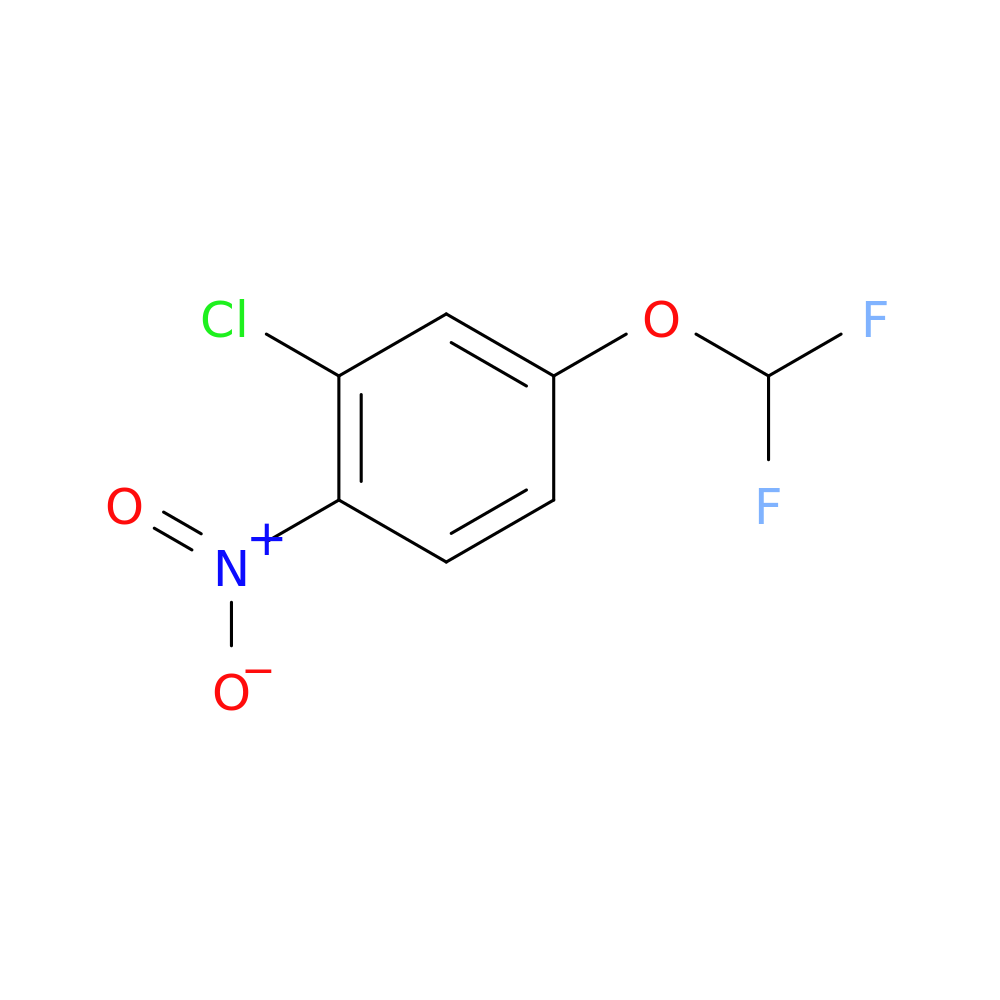 2-chloro-4-(difluoromethoxy)-1-nitrobenzene