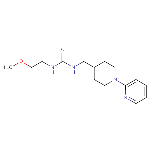 3-(2-methoxyethyl)-1-{[1-(pyridin-2-yl)piperidin-4-yl]methyl}urea