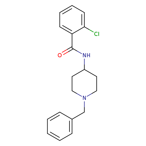 N-(1-benzylpiperidin-4-yl)-2-chlorobenzamide