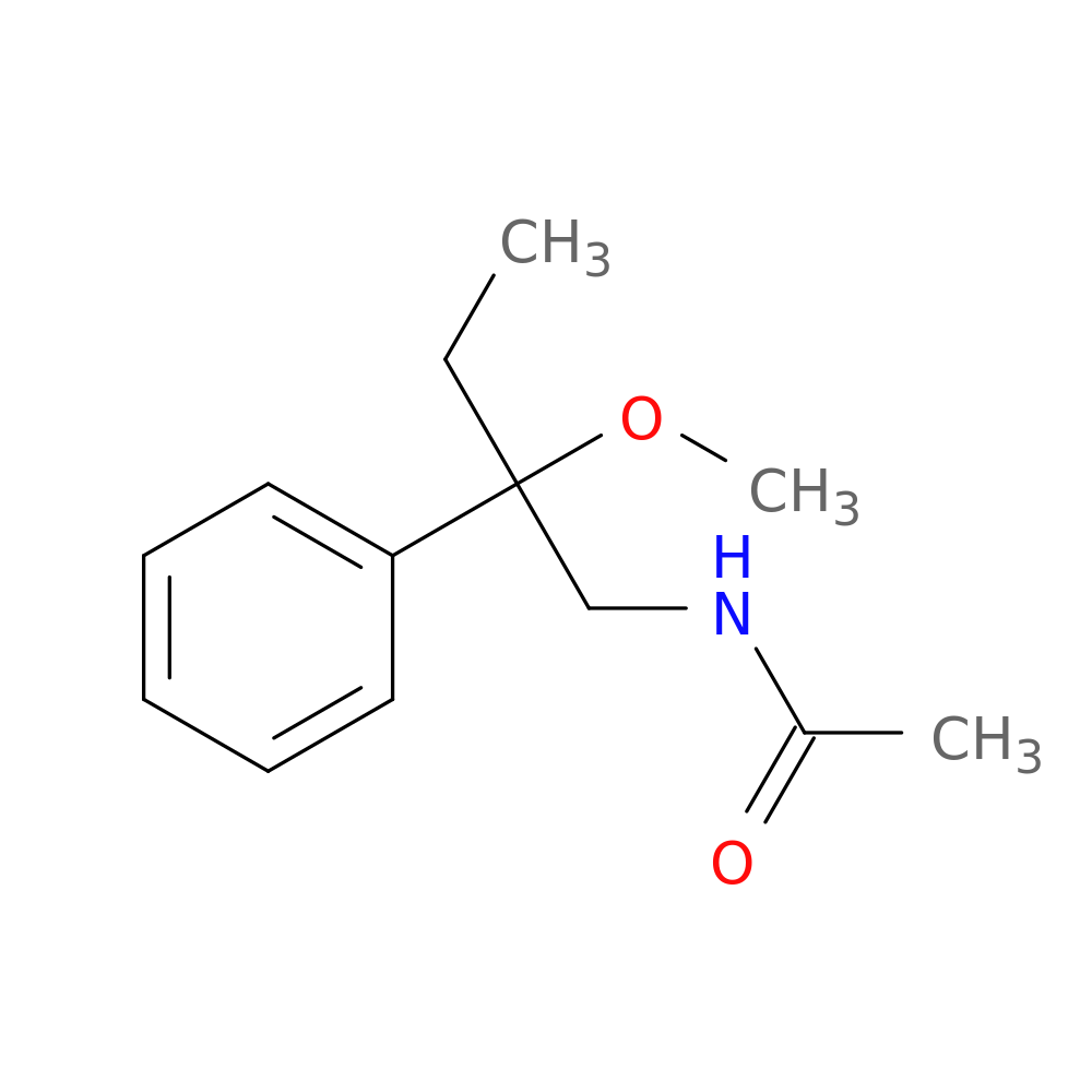 N-(2-methoxy-2-phenylbutyl)acetamide